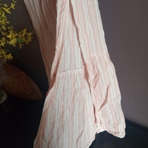 ACOA Collection strapless stripe flare leg jumper - Picture 4 of 8